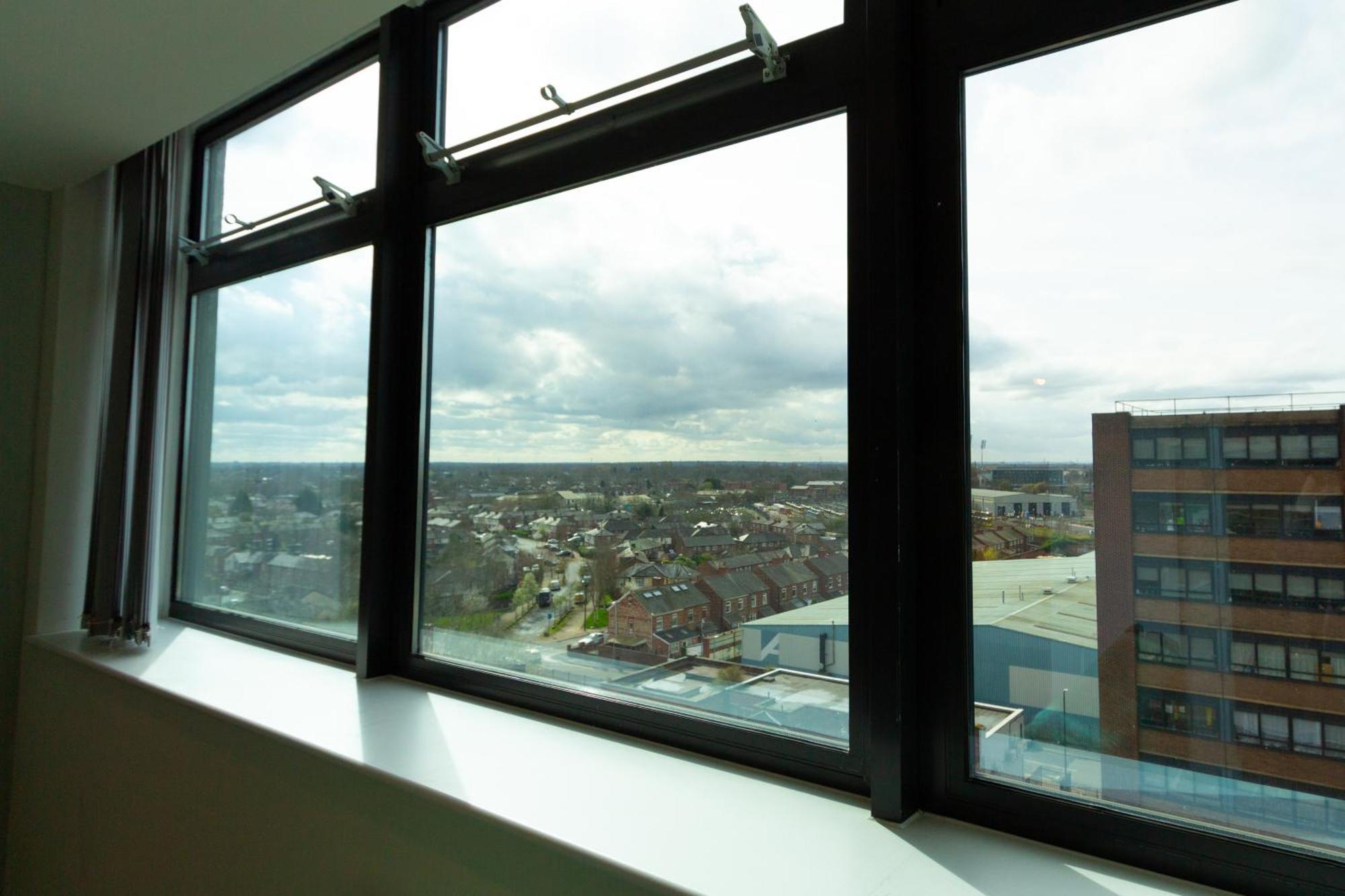 Dashing 1Br Penthouse Near Mcr Stadiums Manchester Eksteriør bilde