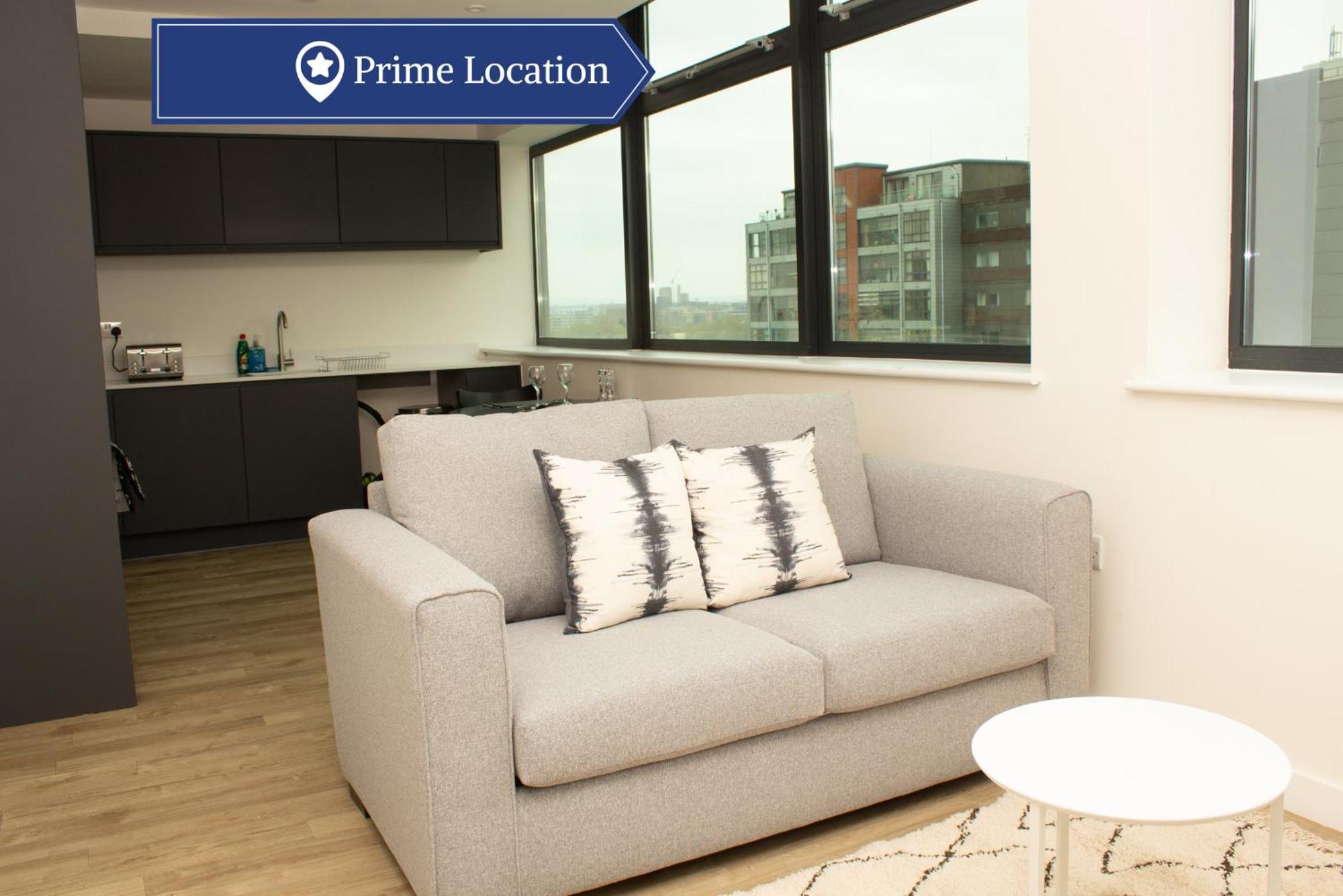 Dashing 1Br Penthouse Near Mcr Stadiums Manchester Eksteriør bilde