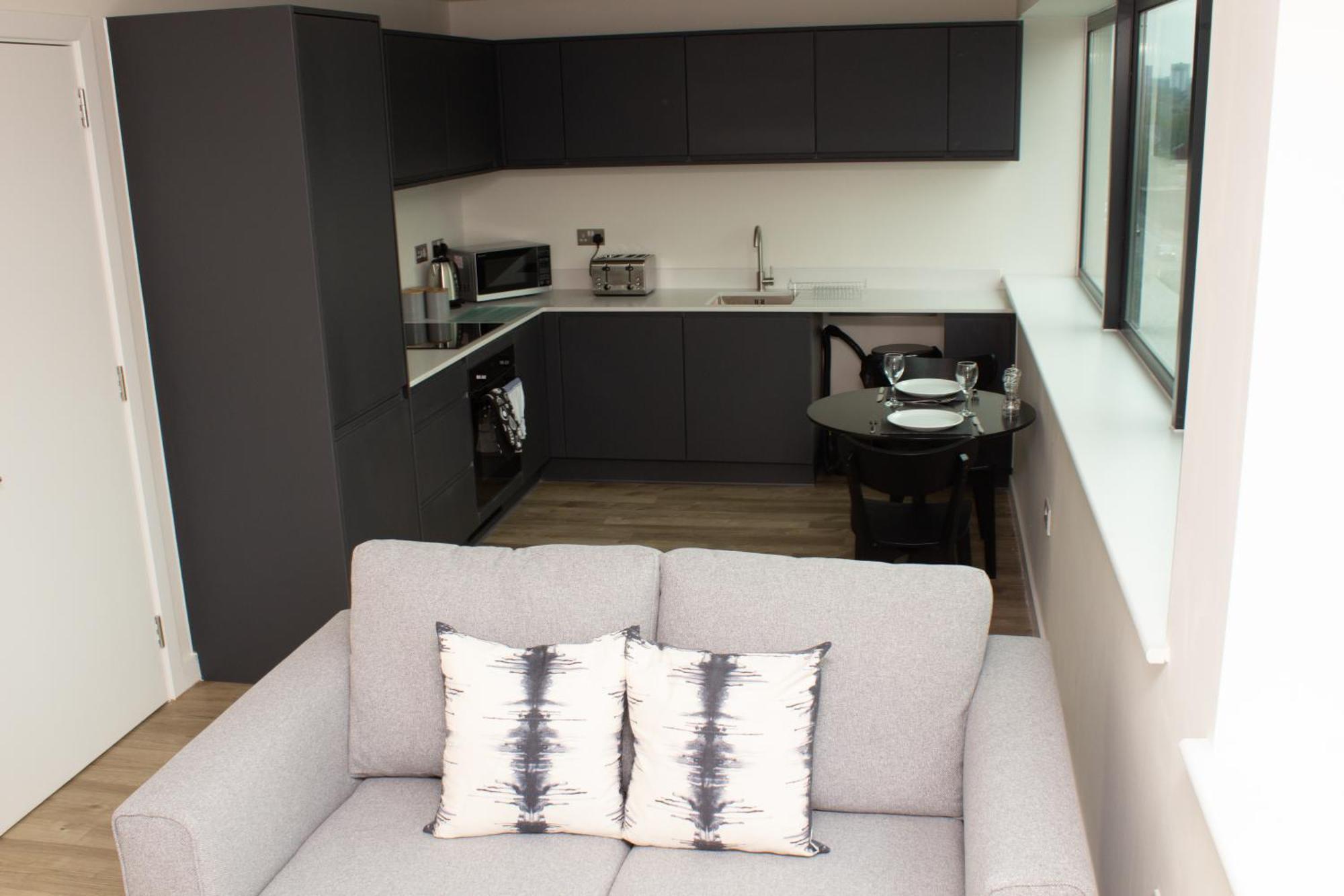 Dashing 1Br Penthouse Near Mcr Stadiums Manchester Eksteriør bilde